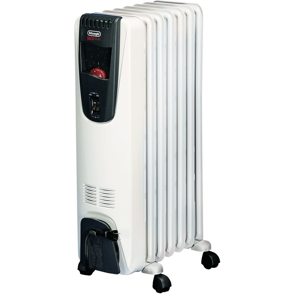 DeLONGHI Safeheat 1500-Watt Portable Oil-Filled Radiator with Patented Thermal Slots at Kmart.com