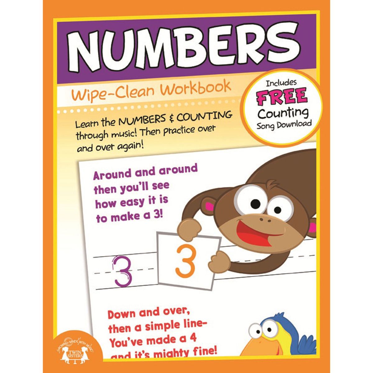 Twin Sisters Productions Numbers Wipe-Clean Workbook at Kmart.com