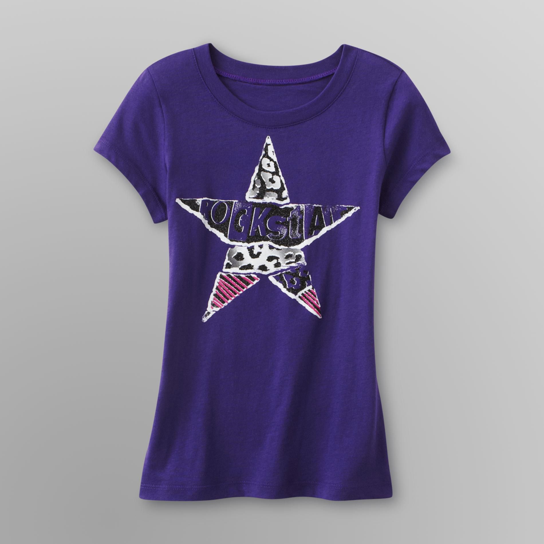 Route 66&nbsp; Girl's Glittery Graphic