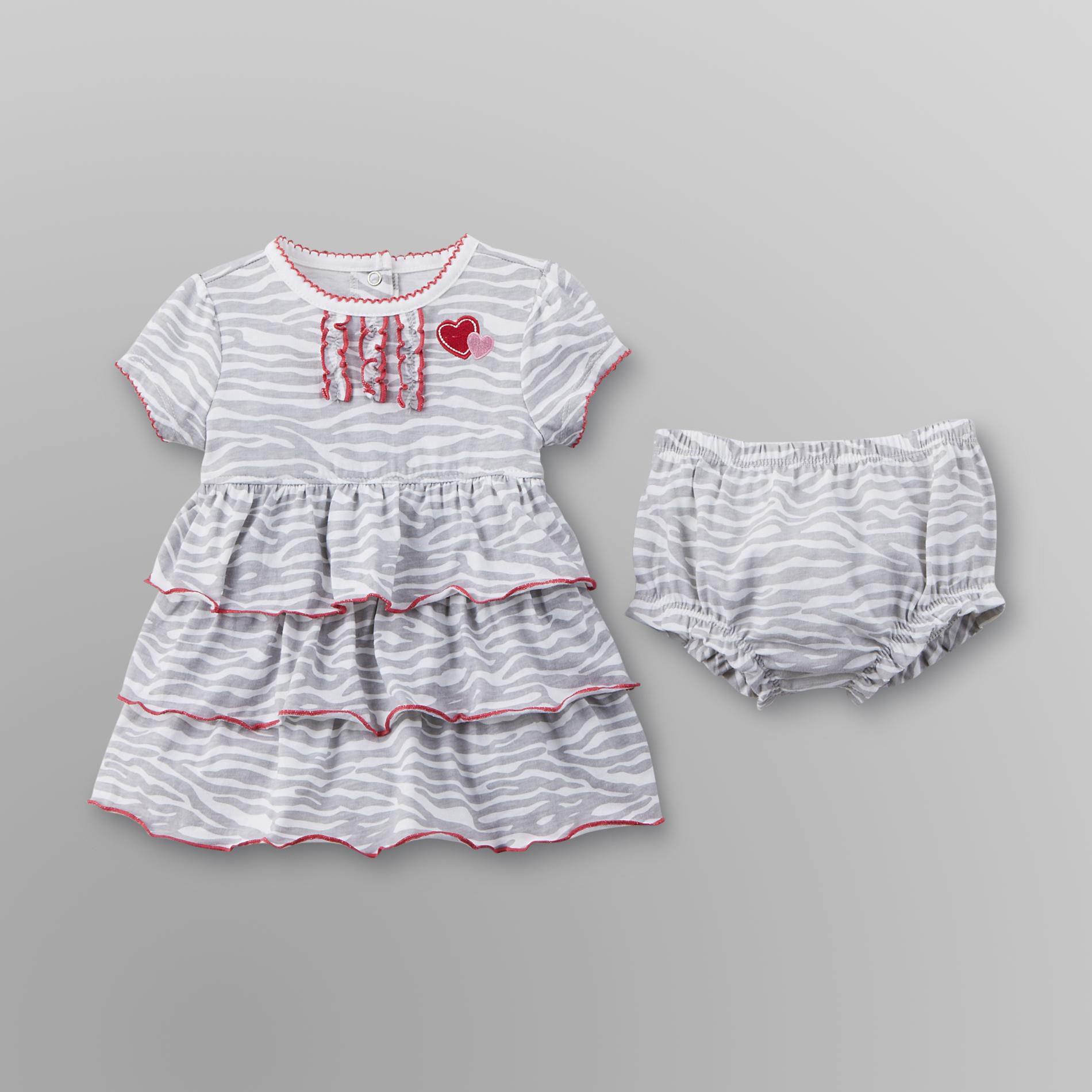 Little Wonders Infant Girl's Ruffle Dress & Diaper Cover at Sears.com