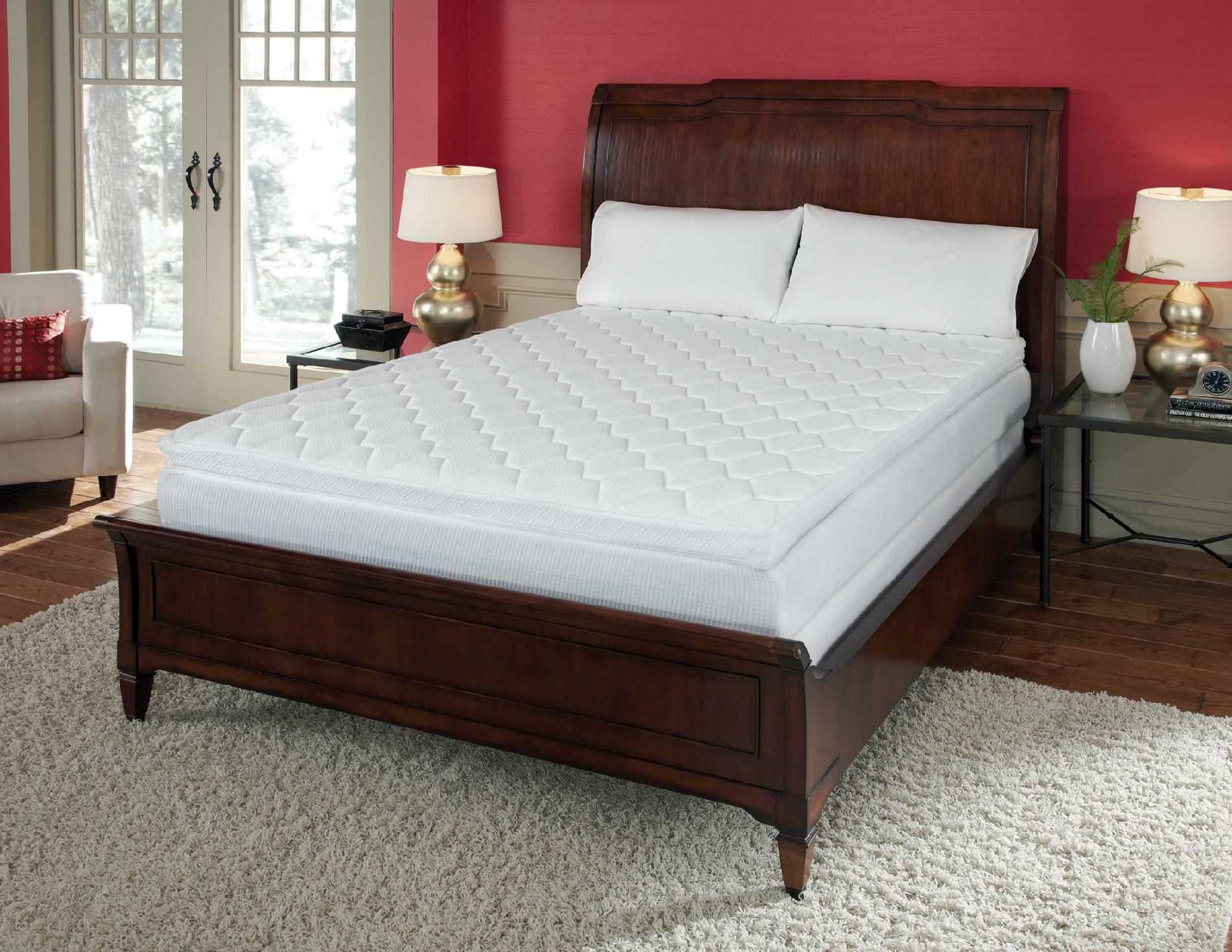 Pure Rest 12 inch Reversible Pillow Top Memory Foam Mattress: King Siz