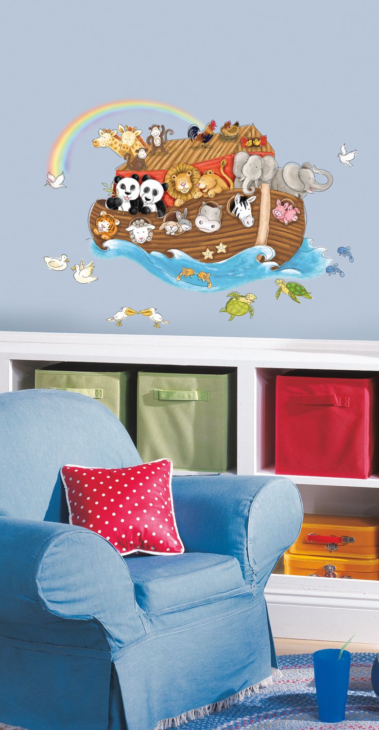 RoomMates&nbsp; Noah's Ark Peel & Stick Giant Wall Decals