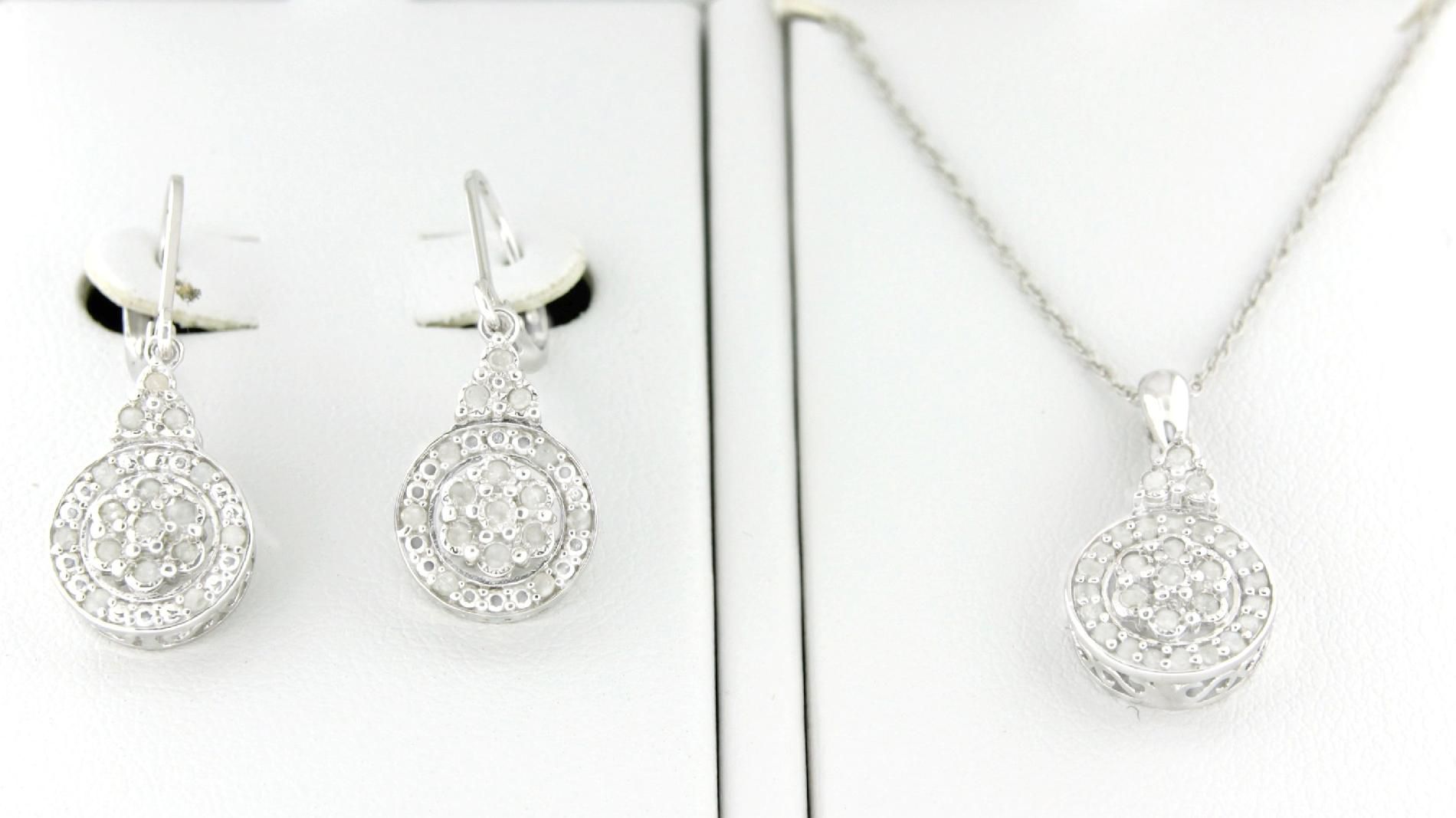 Sterling Silver 1/2cttw Diamond Box Set at Sears.com