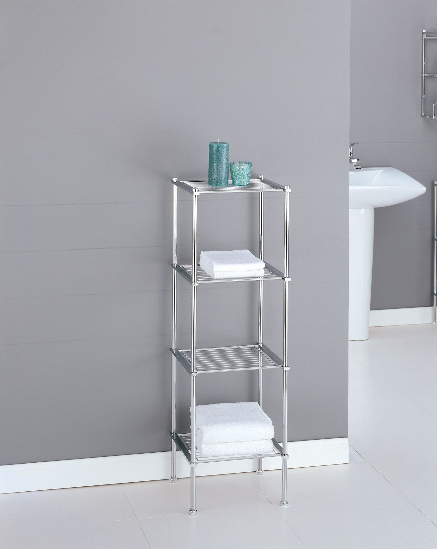 Chrome Wire Shelving
