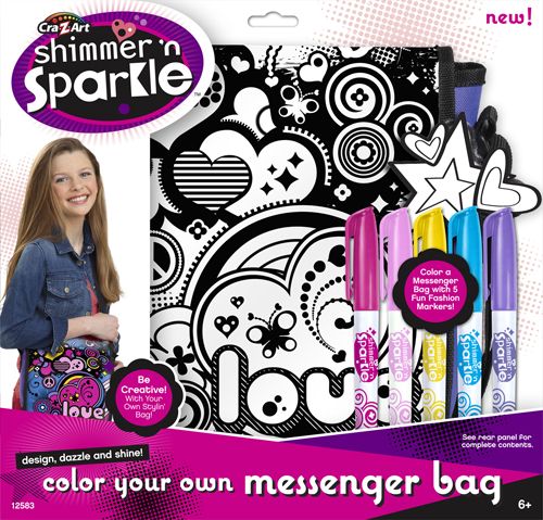 UPC 884920125834 product image for Cra-Z-Art Shimmer 'N Sparkle Tote Bag | upcitemdb.com