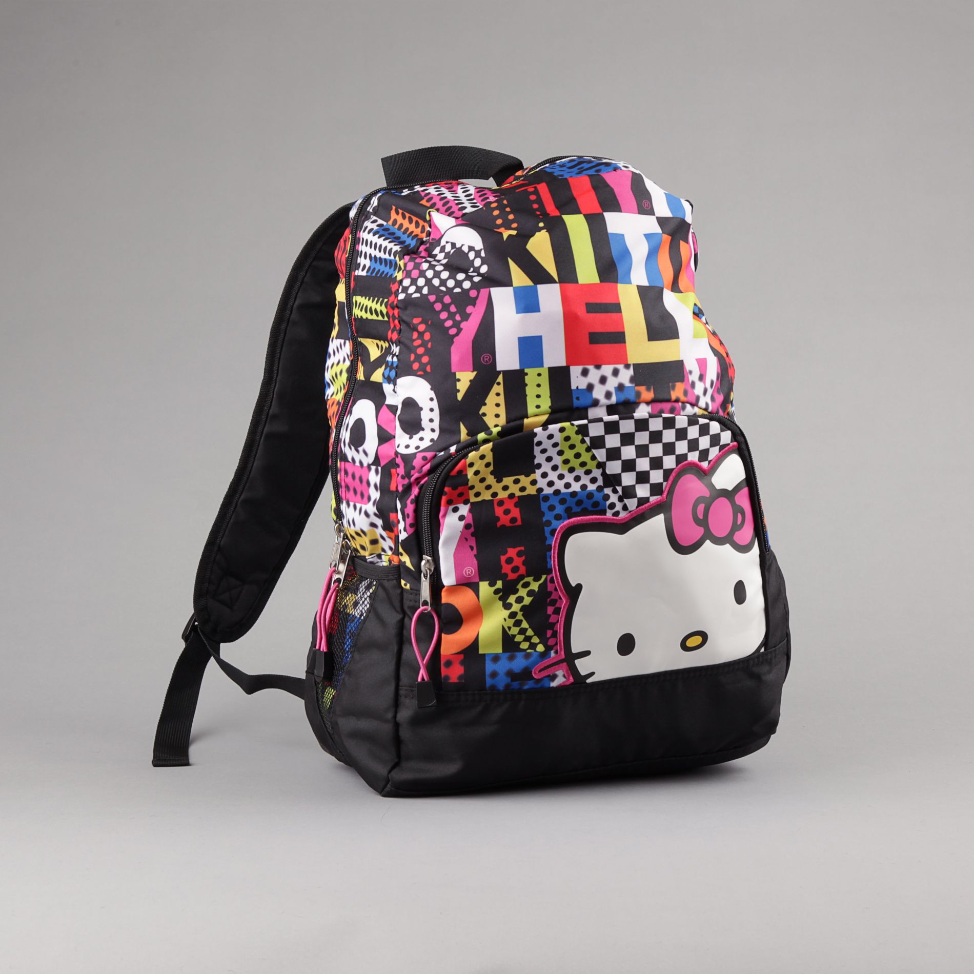 Hello Kitty Girl’s Backpack Hello Kitty Zipper Closure Adjustable Straps Multicolored at Sears.com