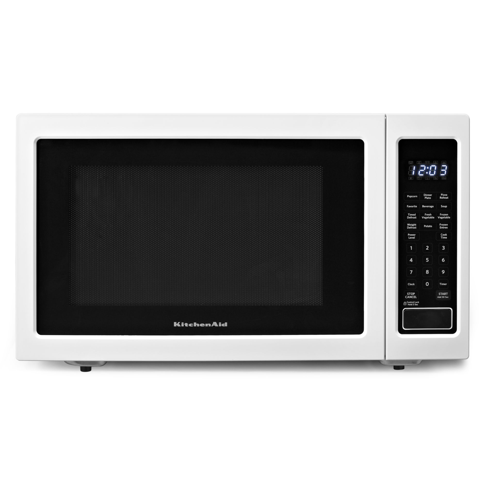 KitchenAid 1.6 cu. ft. 1,200W Countertop Microwave Oven - White