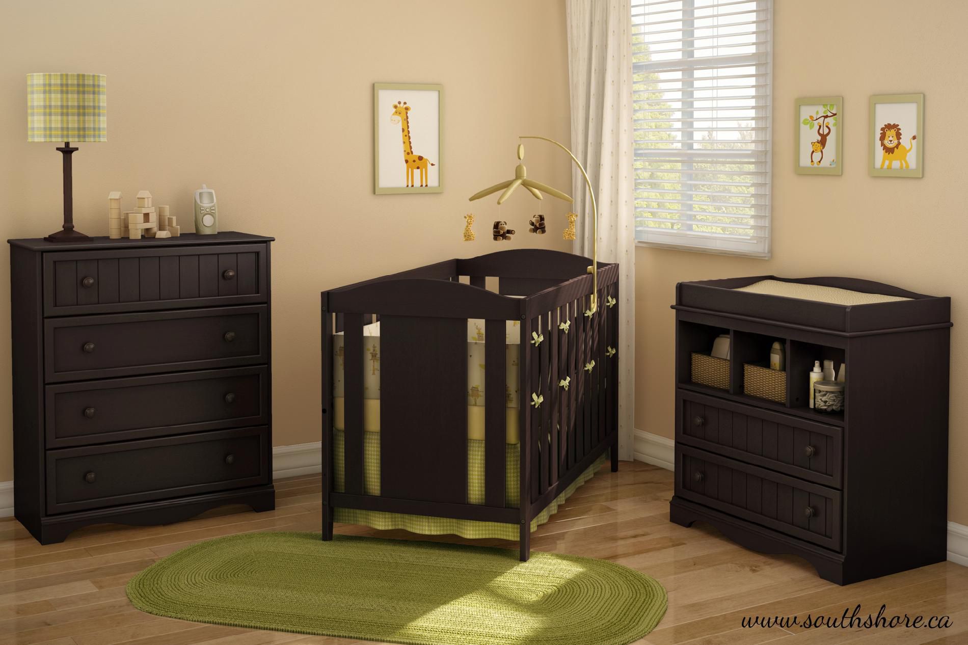 South Shore Savannah collection Changing Table and Door Chest kit Espresso at Kmart.com