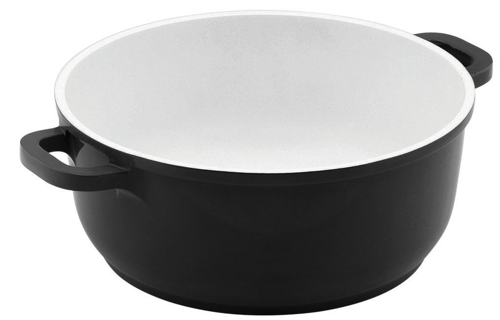 Vinaroz Black 9.5 inch 4.2 QT Die Cast Aluminum  Casserole at Kmart.com