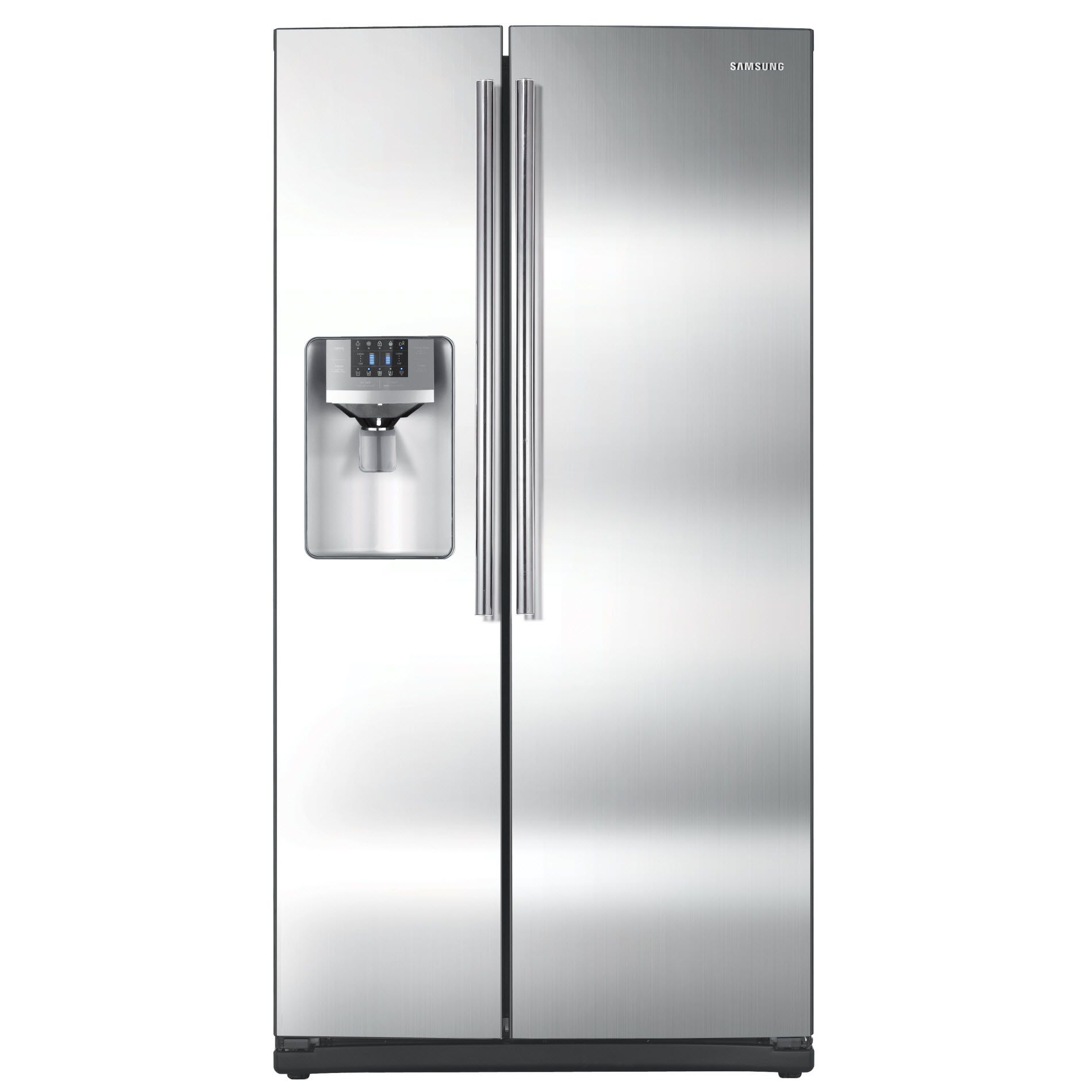Samsung 26 0 cu ft Side by Side Refrigerator Stainless Steel