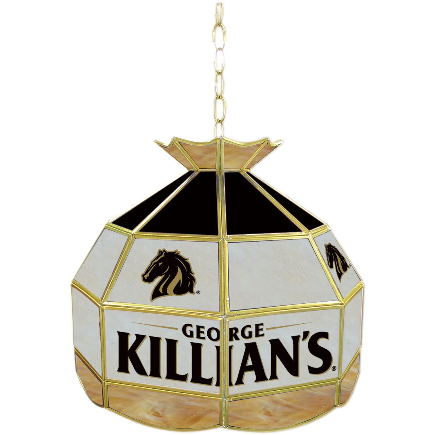 George Killians&nbsp; 16 inch Stained Glass Tiffany Style Lamp