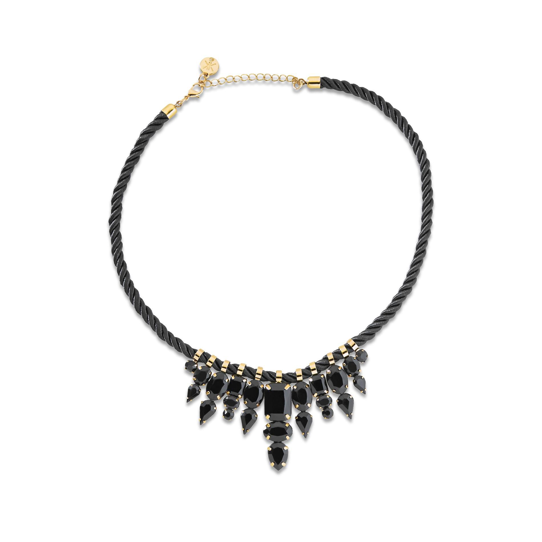 Kardashian Kollection Jewel Pendant Rope Necklace - Goldtone at Sears.com