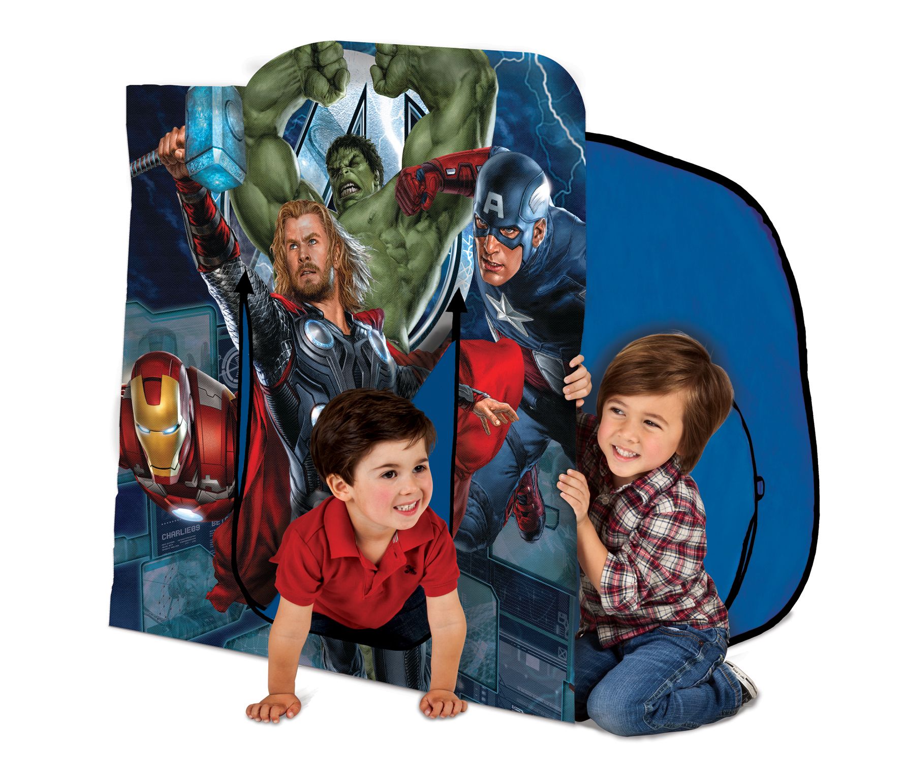 avengers play tent