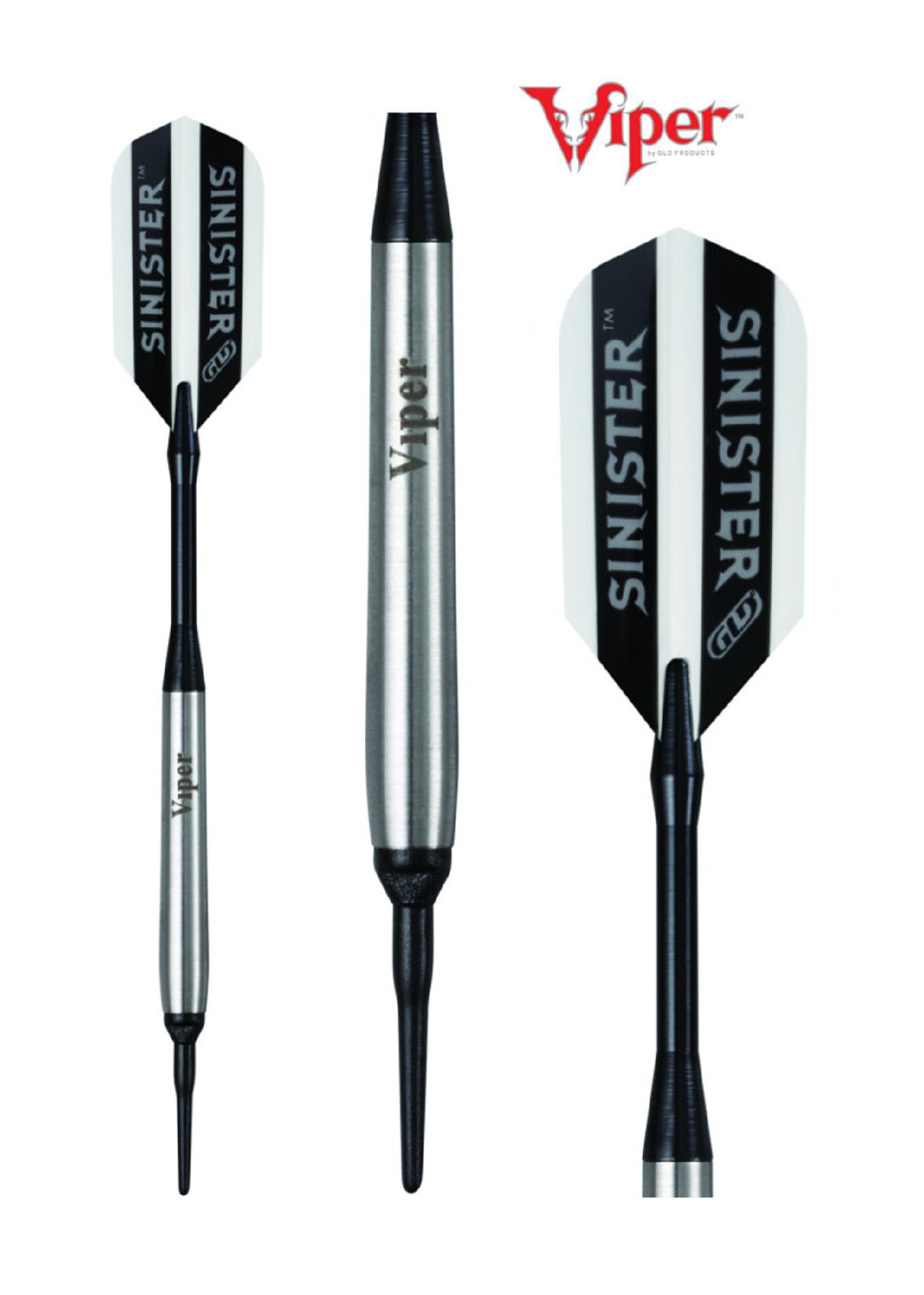 Viper SINISTER 95% TUNGSTEN center balance barrell  SOFT TIP 16GM at Kmart.com
