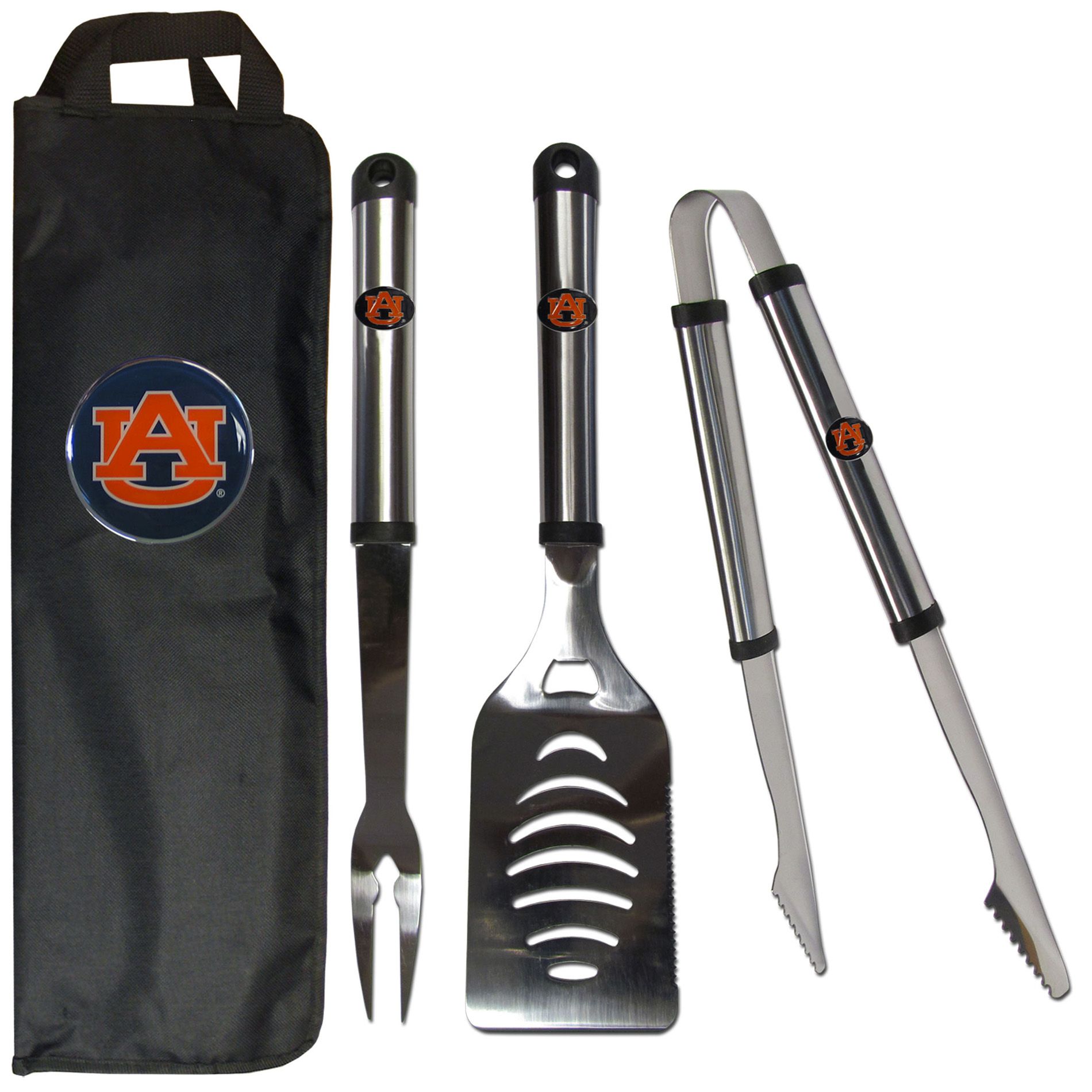 Siskiyou Auburn Tigers 3-Piece NFL BBQ Set with Canvas Case at Sears.com