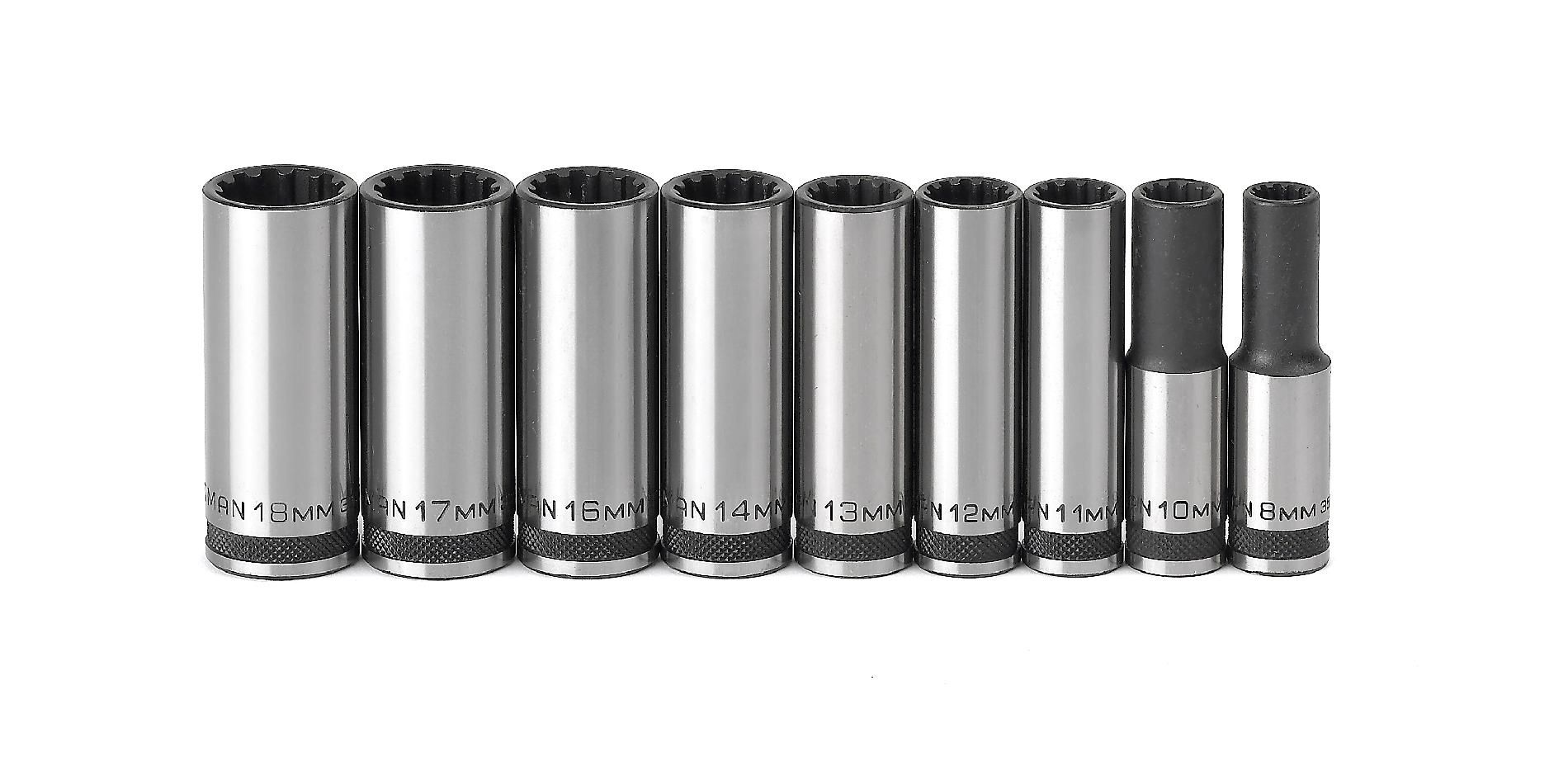 Craftsman 9PC UNIVERSAL SOCKET ACCESSORY SET 3/8IN DR DEEP MM at Craftsman.com