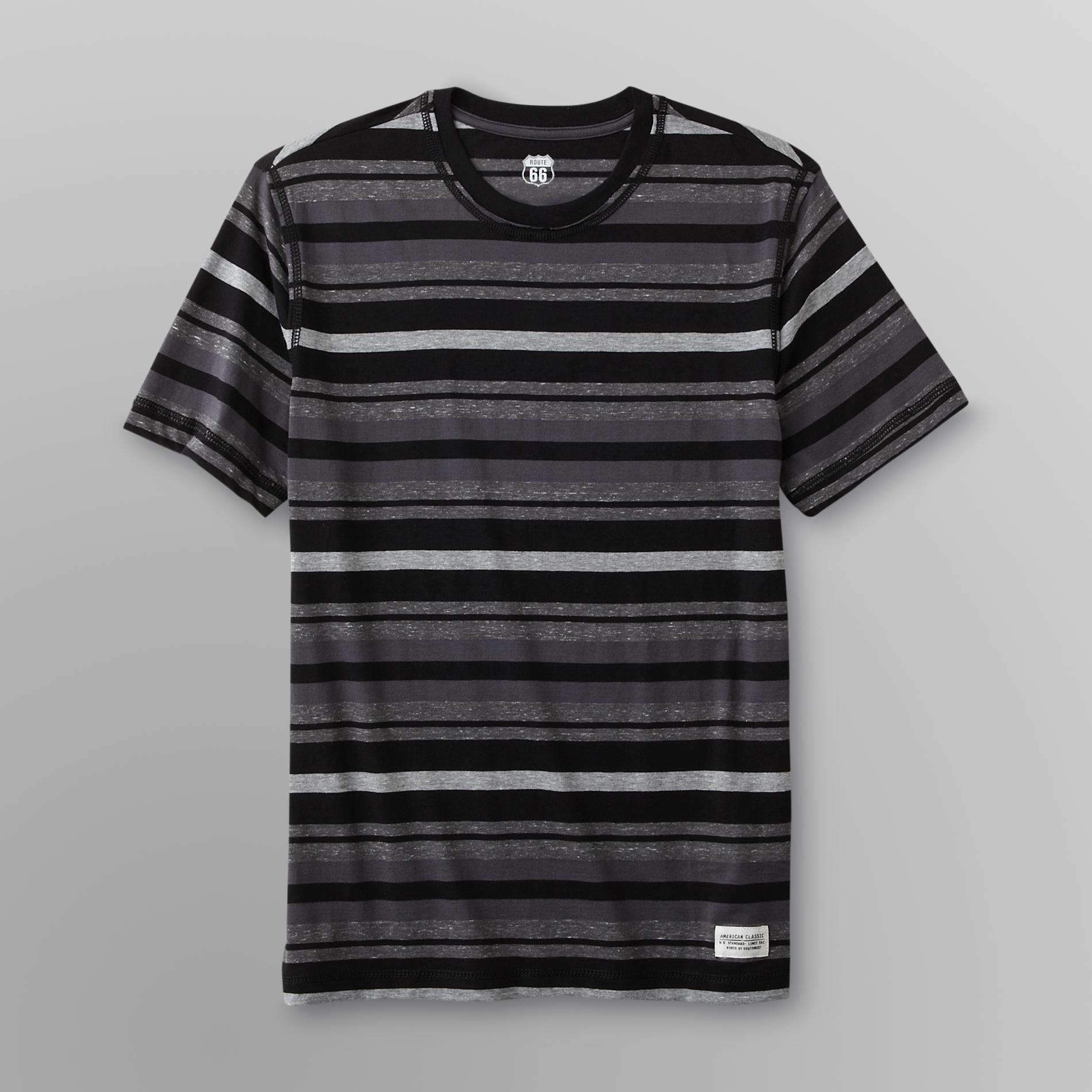 Route 66 Men's Crew Neck T-Shirt - Striped at Kmart.com