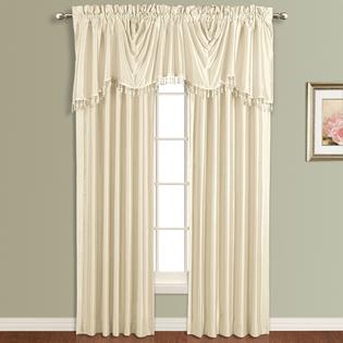 Curtains Ideas austrian valances curtains : United Curtain Company Anna 108 X 31 faux silk Austrian valance ...