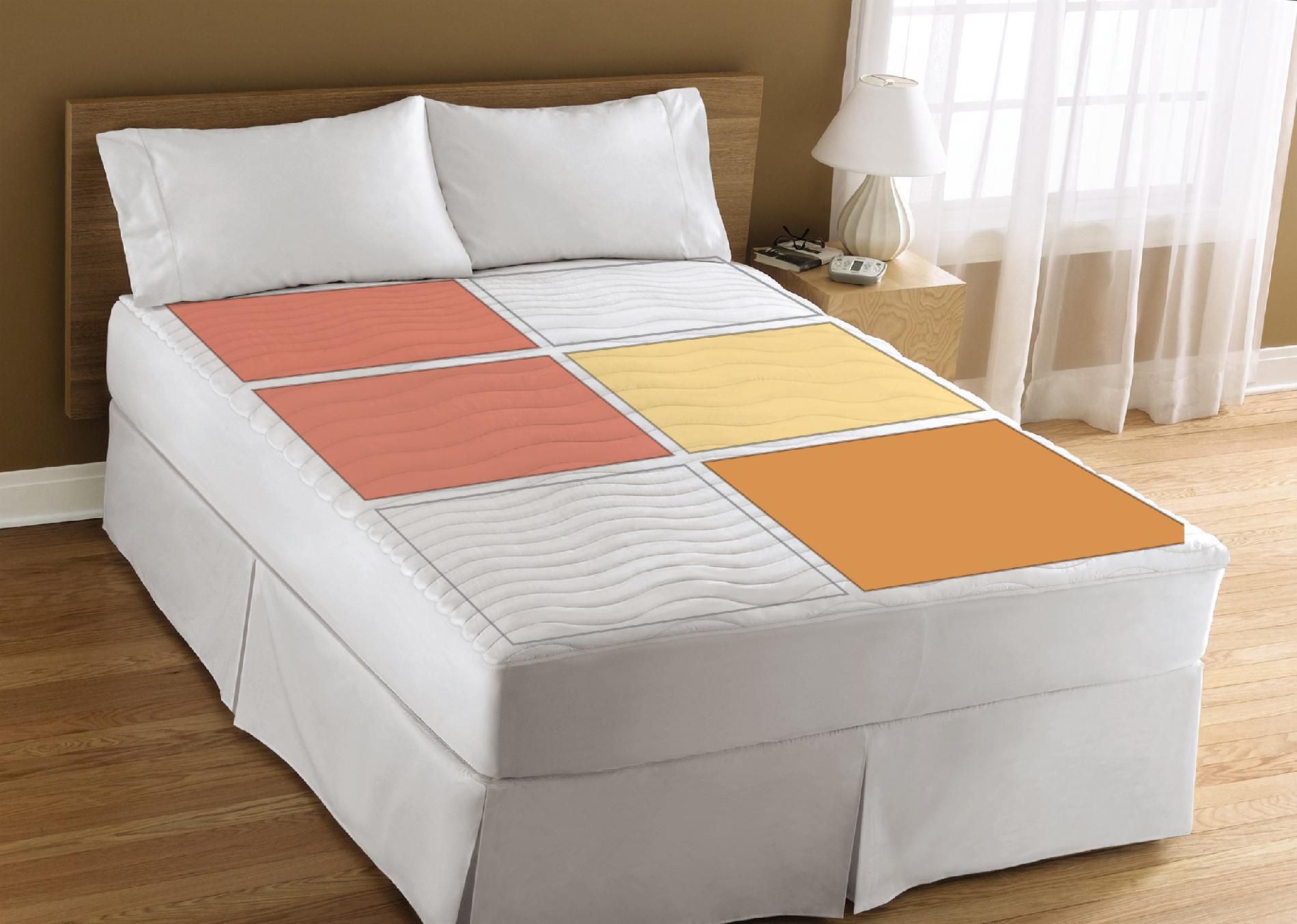 sunbeam rest and relieve therapeutic heated mattress pad