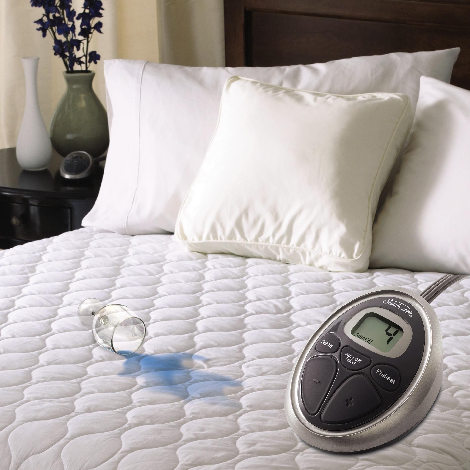 Sunbeam Waterproof Heated Mattress Pad, Twin at Sears.com