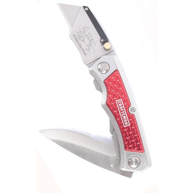 Craftsman 95013 TwinBlade Lockback Folding Knife Sears Outlet