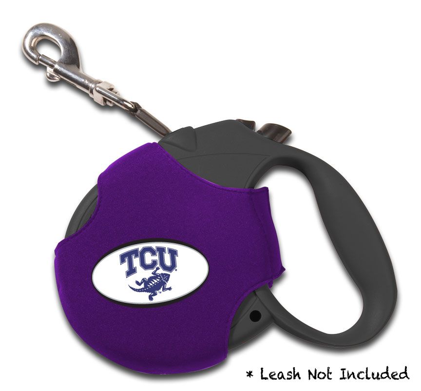 Dog Zone NCAA Retractable Leash Cover-Neoprene-XS-Texas Christian University at Kmart.com