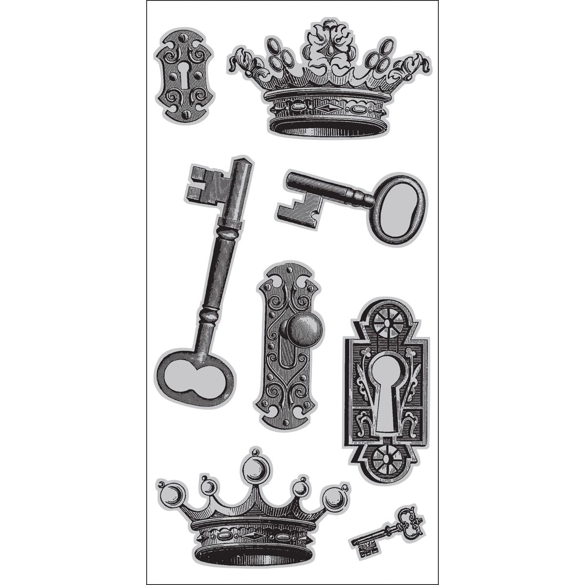 Diffusion Cling Stamps 4"X9" Sheet-Crowning Moments at Kmart.com