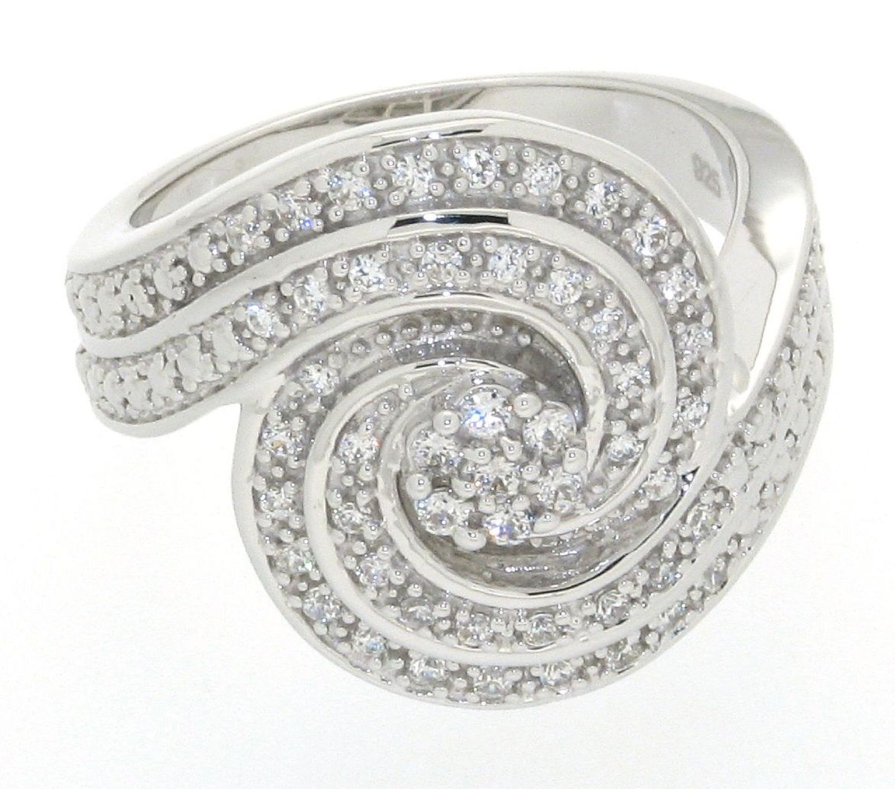 Sterling Silver 1/2Ccttw Diamond Swirl Ring at Kmart.com