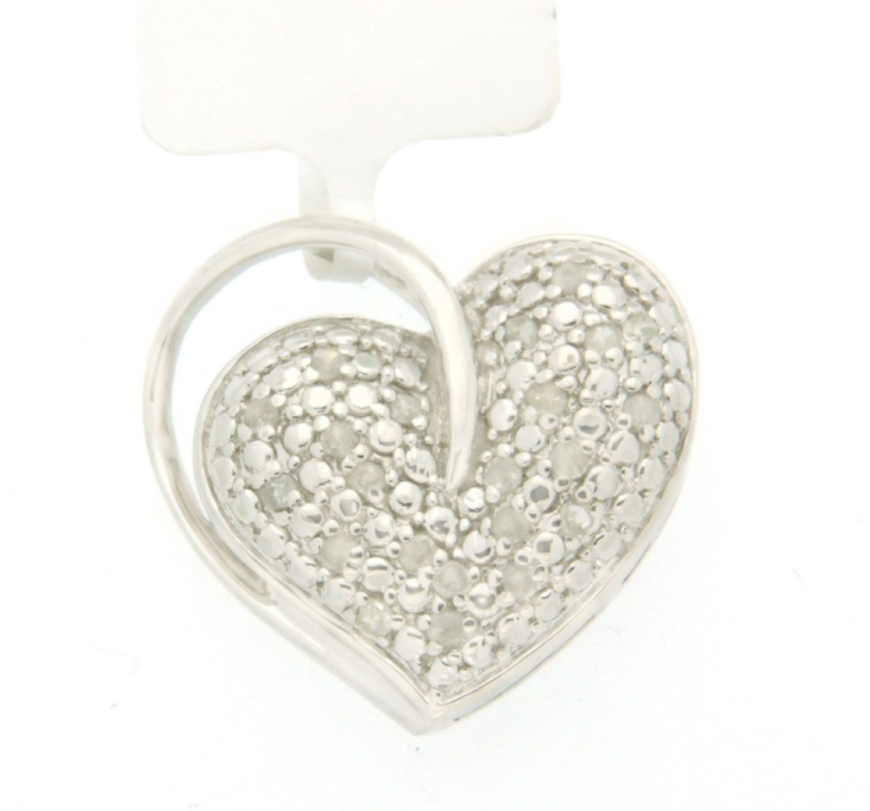 Sterling Silver 0.25cttw Heart Pendant at Kmart.com