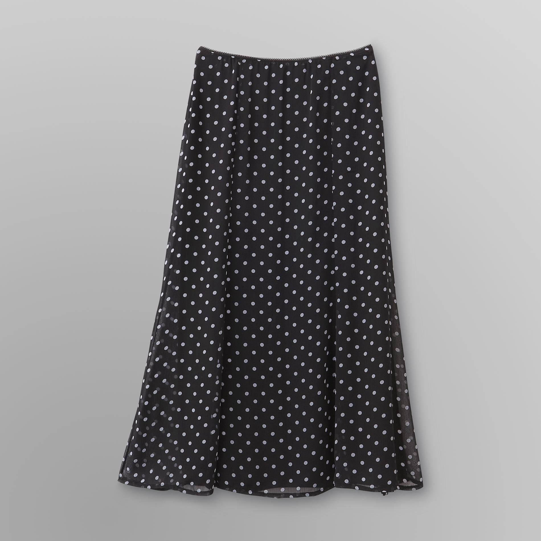 Notations Petite's Georgette Gored Skirt at Sears.com