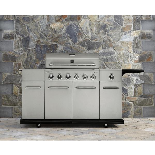 Kenmore PG40612SOL 6Burner Gas Grill with Storage Sears Hometown Stores