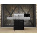 4 Burner Gas Grill with Oven