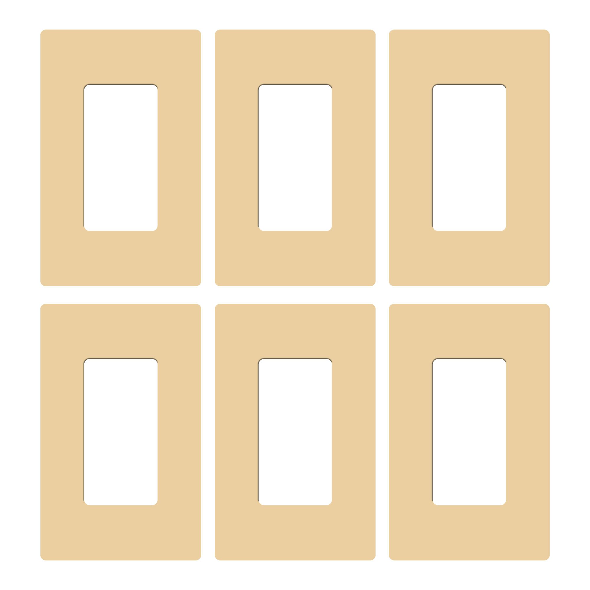 Lutron Set of 6 Claro Wallplates - Ivory at Kmart.com