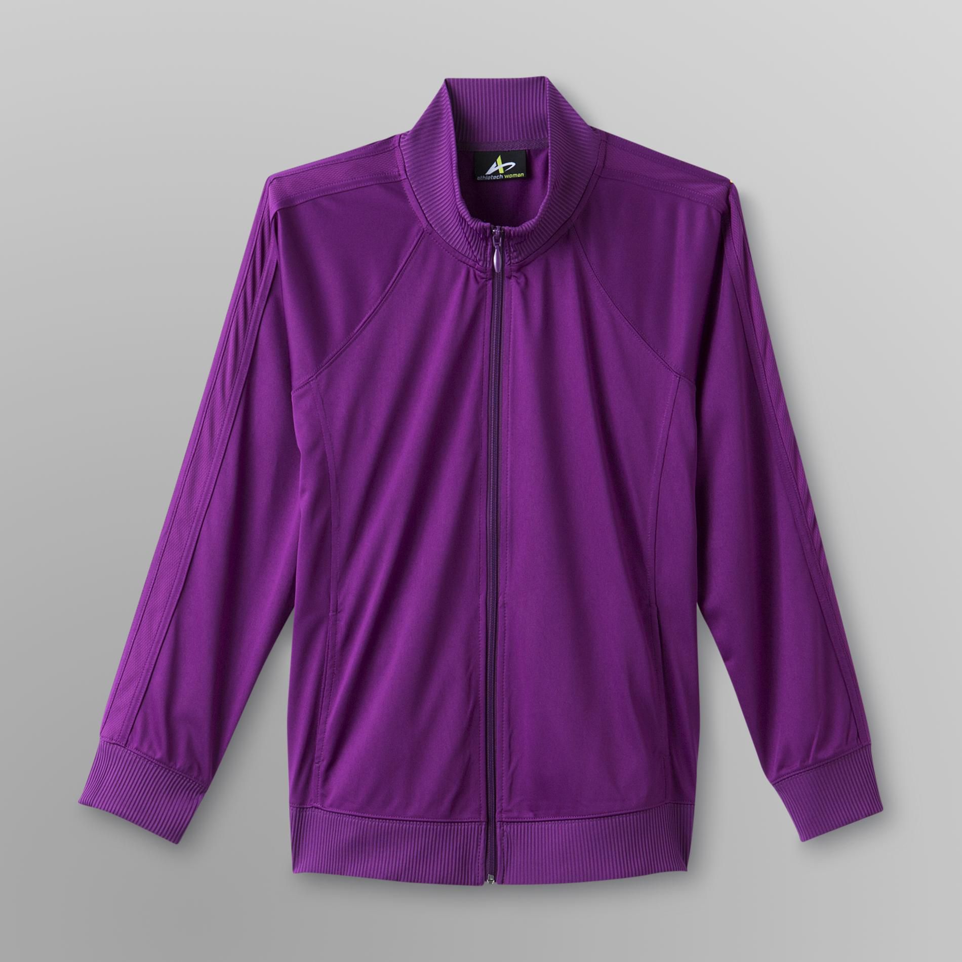 Athletech Women's Plus Athletic Jacket - Tricot at Kmart.com