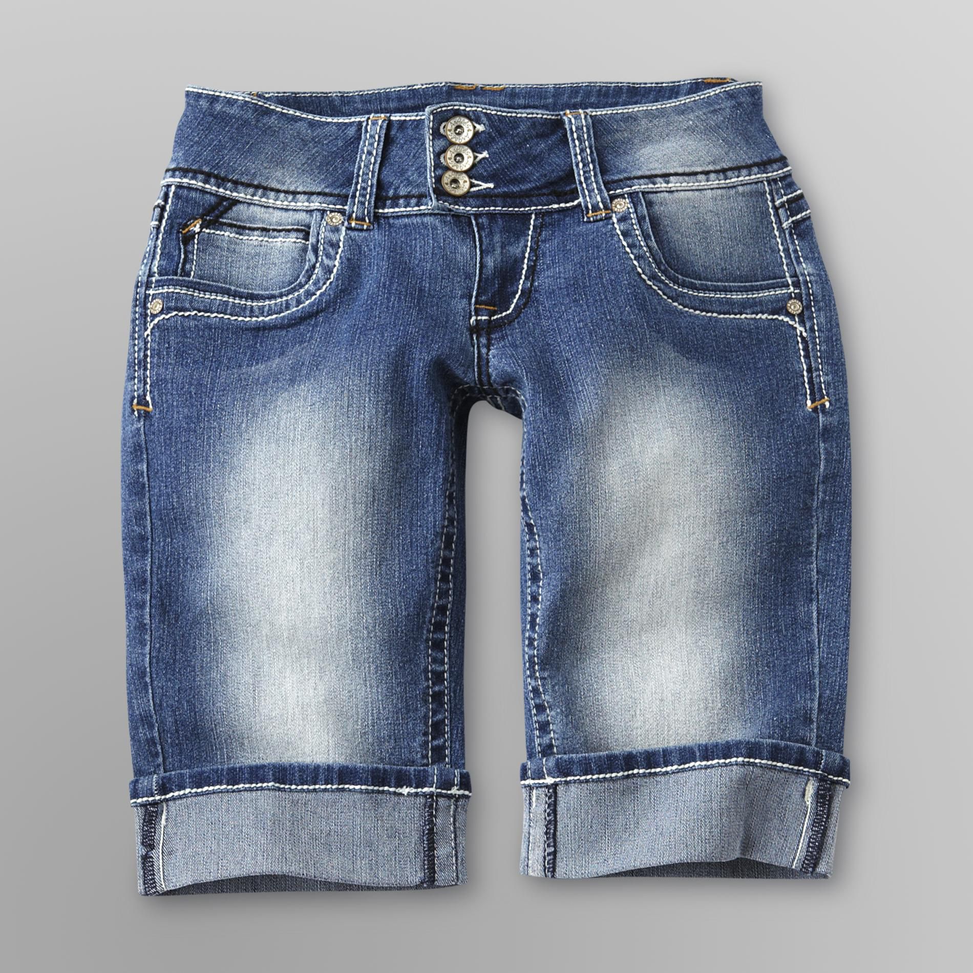 Angel Junior's Bermuda Jean Shorts - Rhinestones at Sears.com