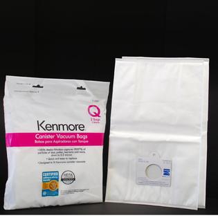 Kenmore 53291 2 Pk. Style Q HEPA Vacuum Bags for Canister ...