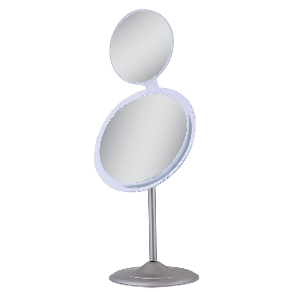 Zadro Single sided pedestal swivel vanity mirror 5X magnification at Kmart.com