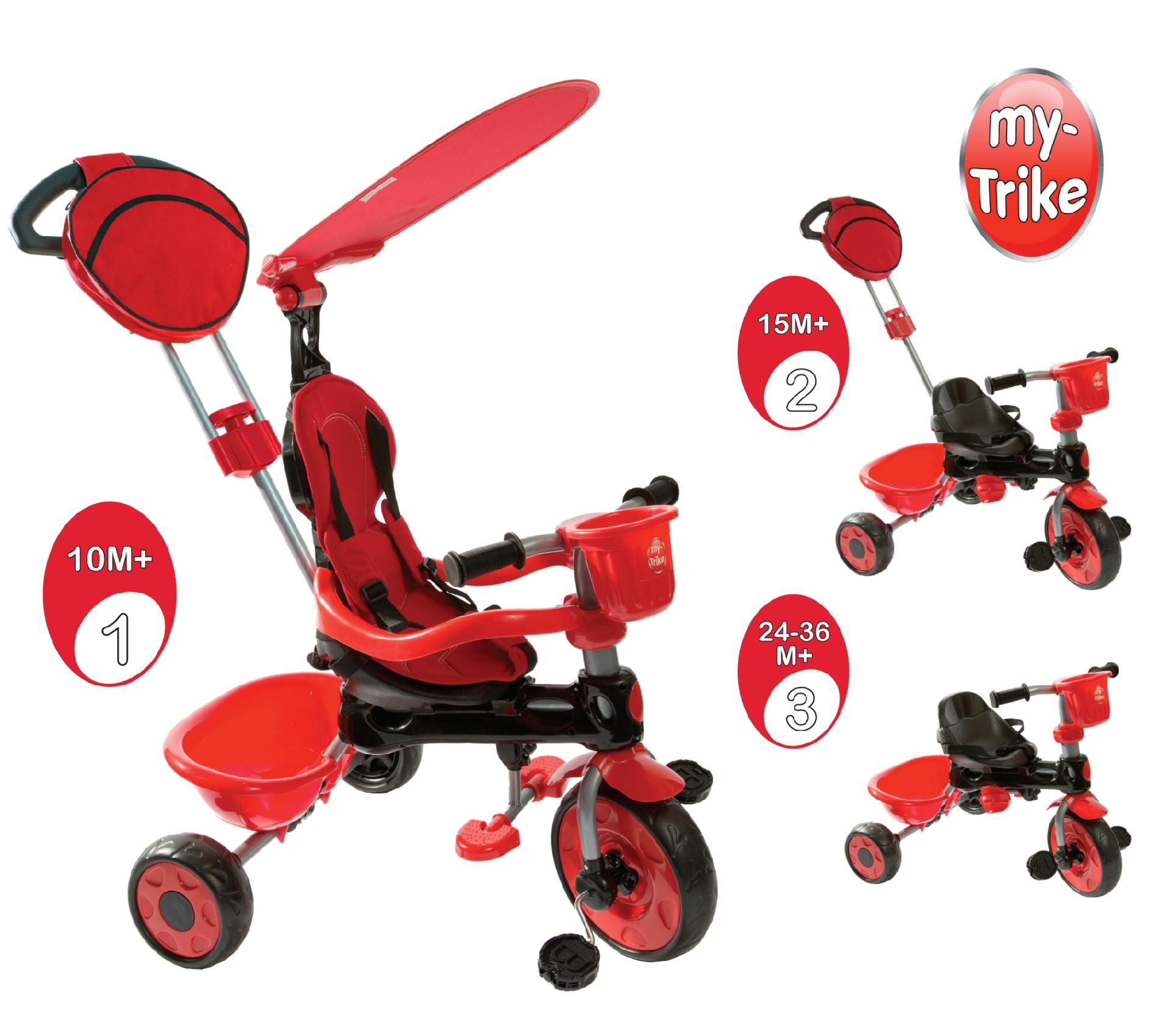 My-Trike 3-in-1, Multi-Stage Red MT-40R Trike (Baby to Infant/Toddler) at Sears.com