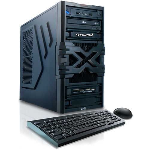 CybertronPC 3.5GHz 8GB DDR3 Strike-1X Intel Core i7-3770K Gaming PC w/Radeon HD6670 1TB HDD DVDRW Media Reader Windows 7 Home Premium 64-Bit at mygofer.com