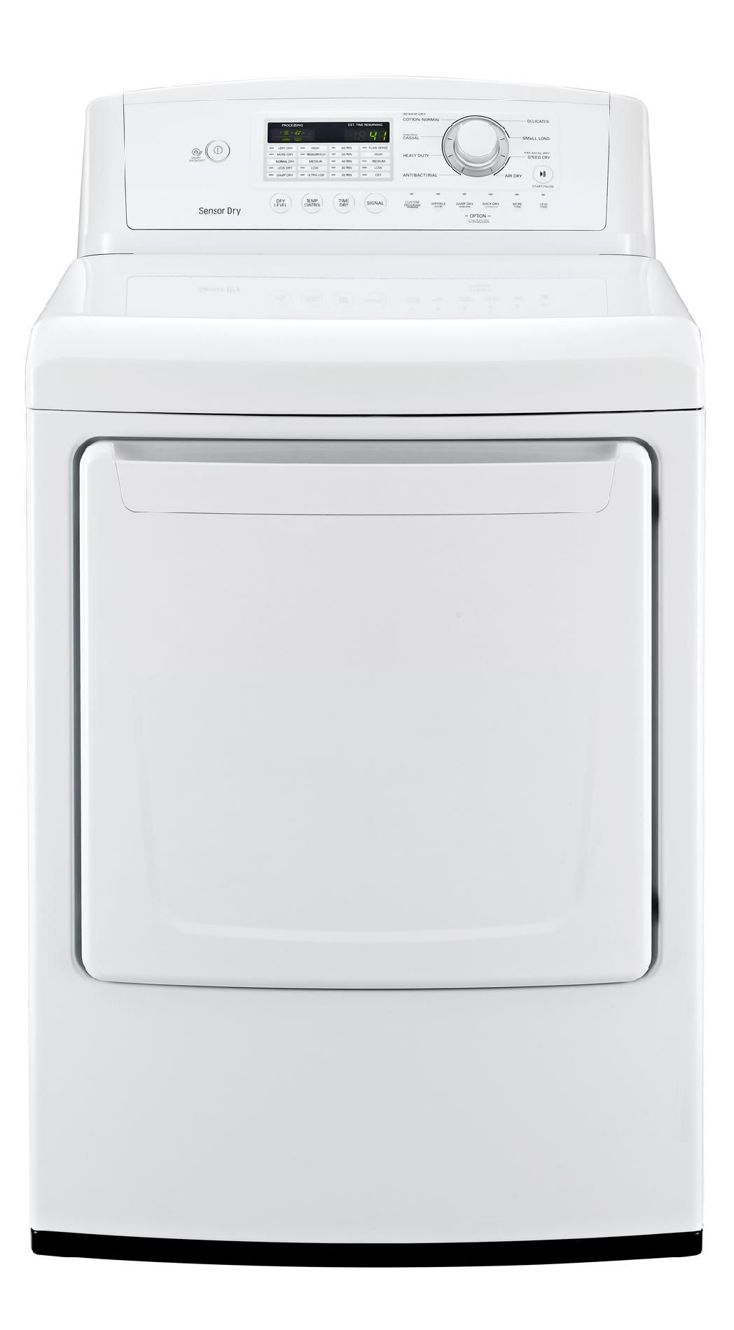 LG 7.3 cu. ft. Electric Dryer - White