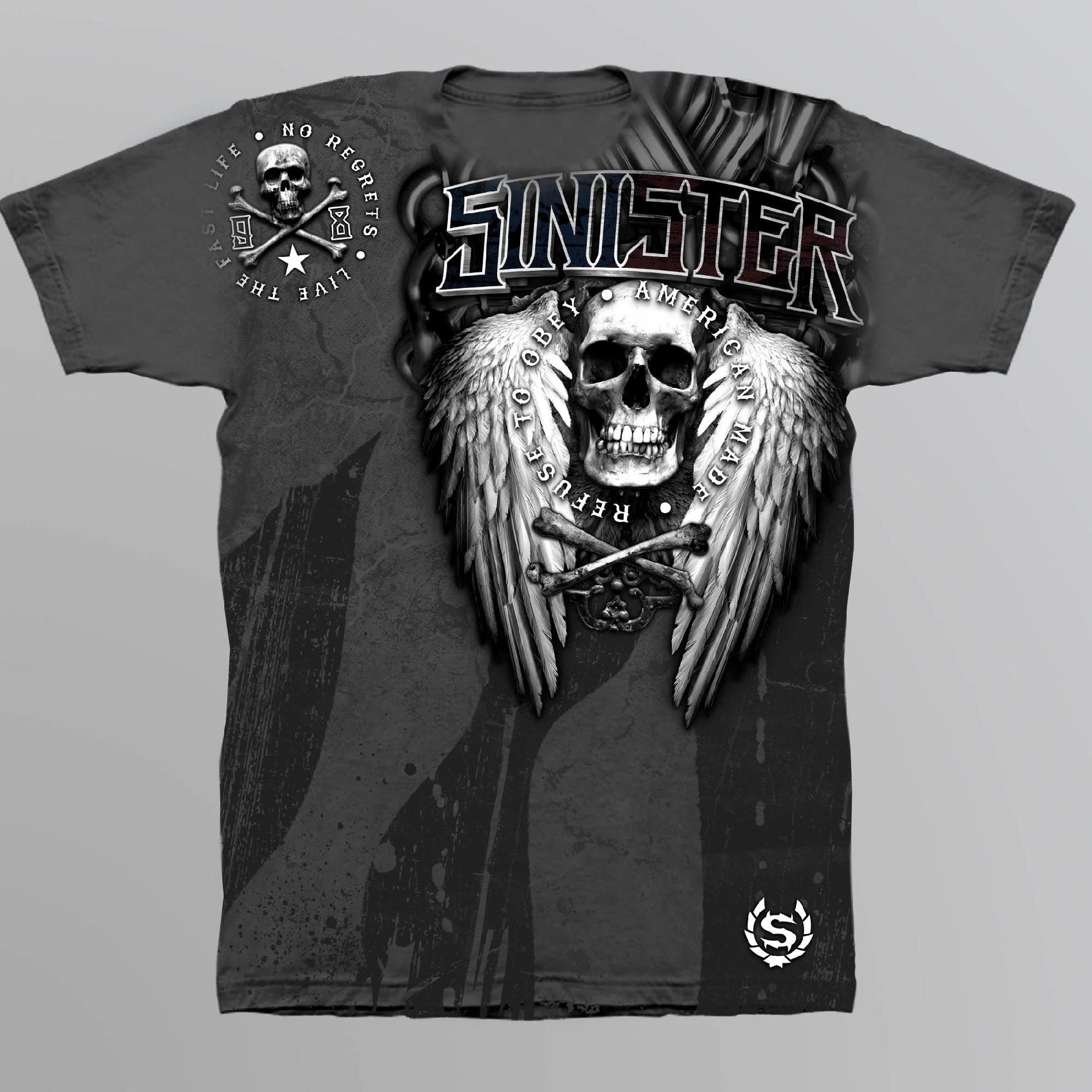 Sinister Young Men's Graphic T-Shirt - 'American Made' at Kmart.com