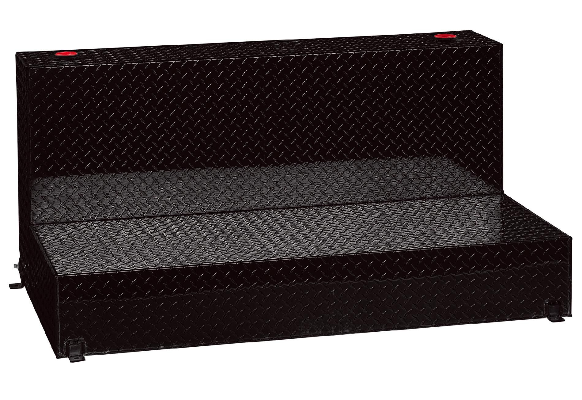 Tradesman TALLST80BK 80-Gallon L-Shaped Liquid Storage Tank  Diamond Plated  Black