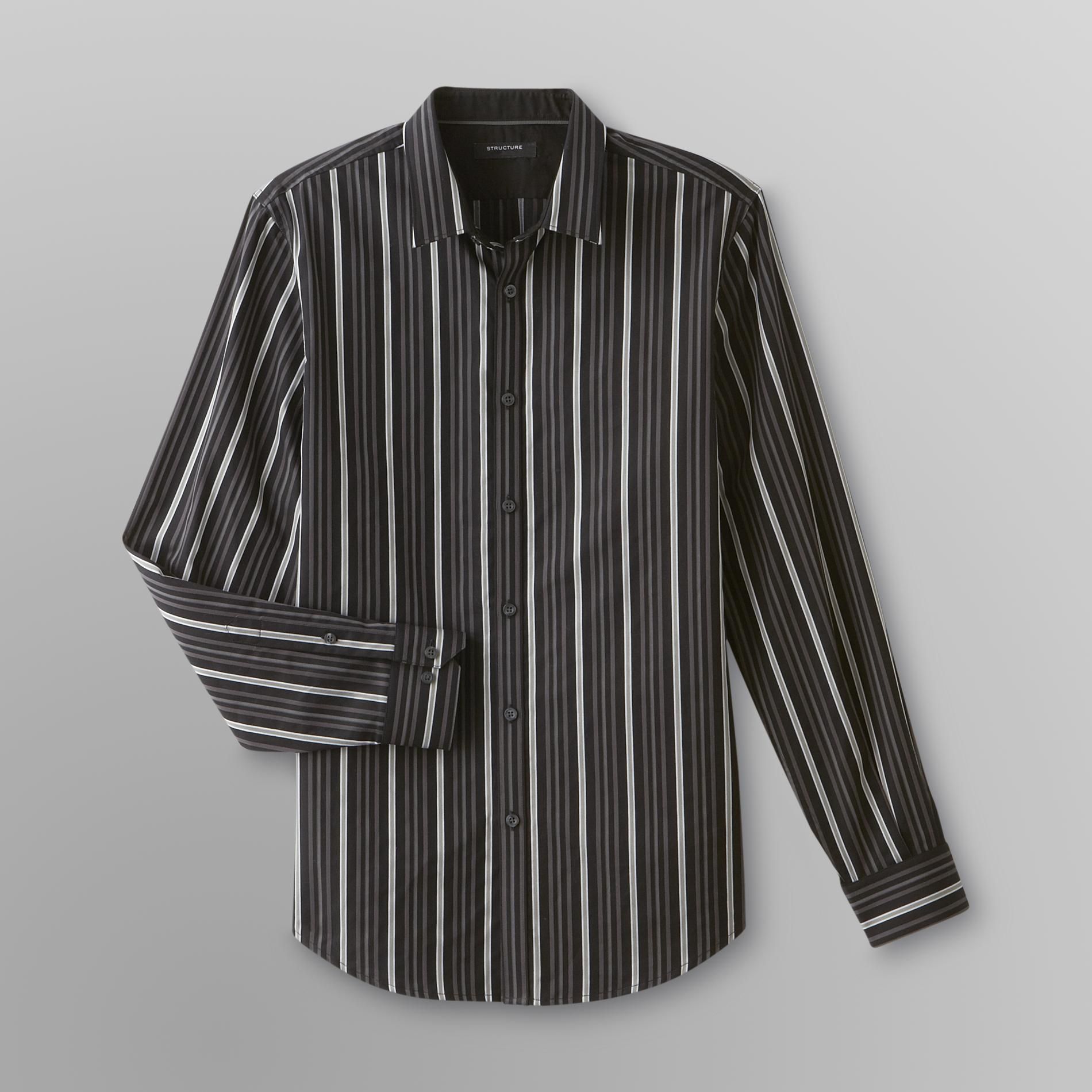 Structure Young Men's Modern Fit Dress Shirt - Stripes at Sears.com
