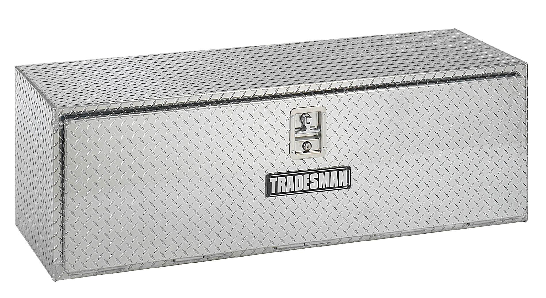 Tradesman TALUB36 36-Inch Aluminum Underbody Truck Tool Box  Diamond Plated  Silver