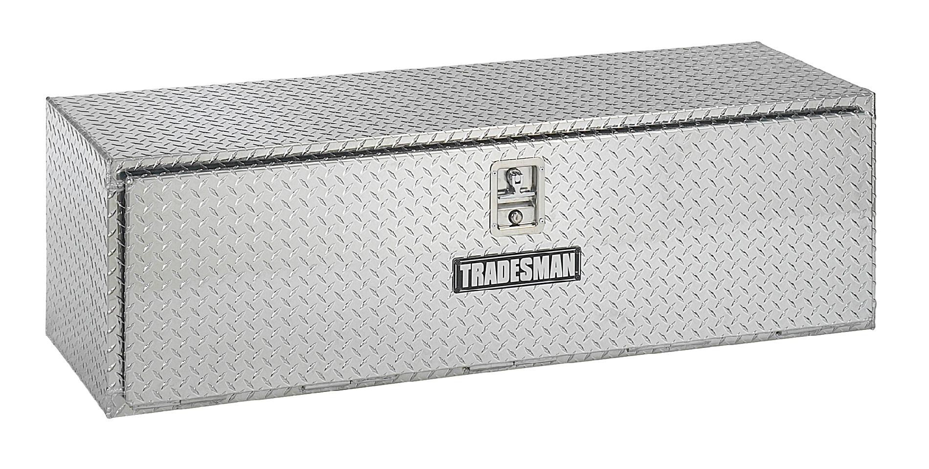 Tradesman TALUB60 60-Inch Aluminum Underbody Truck Tool Box  Diamond Plated  Silver