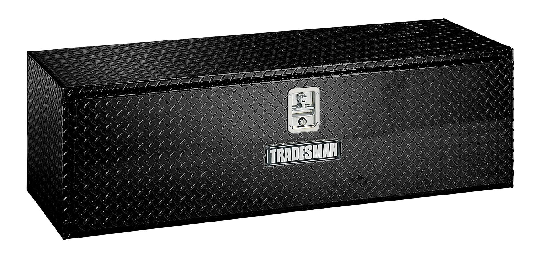 Tradesman TALUB60BK 60-Inch Aluminum Underbody Truck Tool Box  Diamond Plated  Black