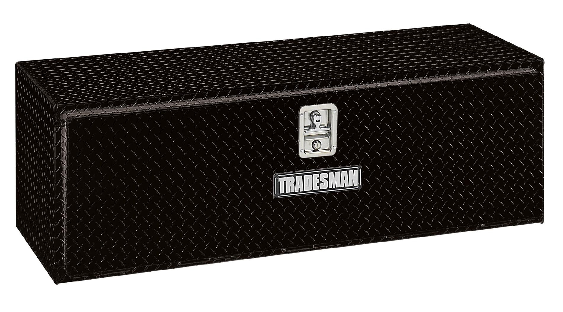 Tradesman TALUB36BK 36-Inch Aluminum Underbody Truck Tool Box  Diamond Plated  Black