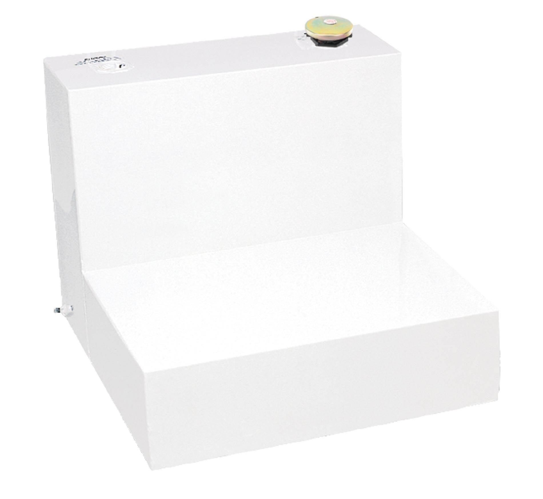 Tradesman TLST48 48-Gallon 14-Gauge Steel L-Shape Liquid Storage Tank  White