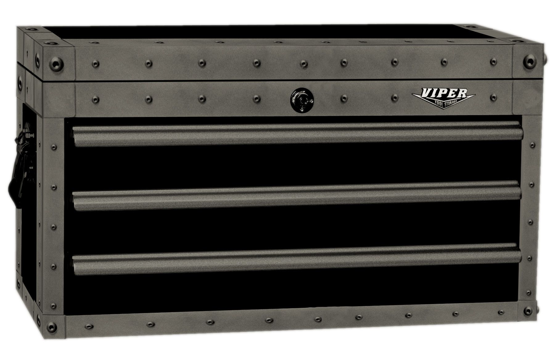 Viper Tool Storage ARMOR 26 3 Drawer 18G Steel Top Chest