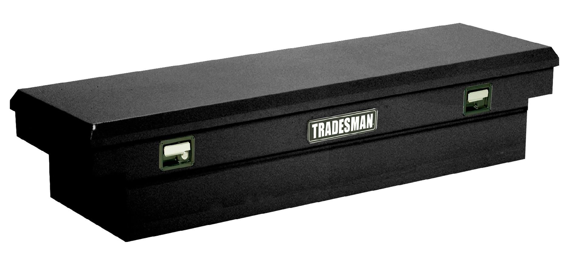 Tradesman TSTF2072BK 72-Inch 22-Gauge Steel Cross Bed Truck Tool Box  Black
